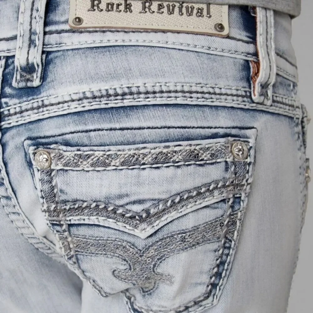 Rock Revival Nadja Easy Crop Denim Jeans